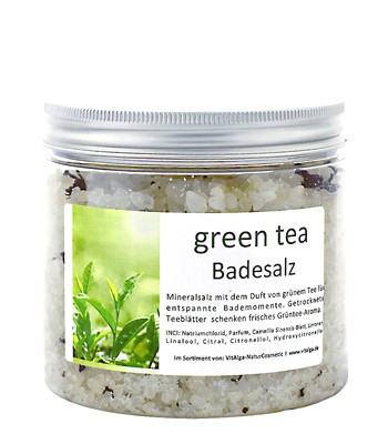 Green Tea Badesalz